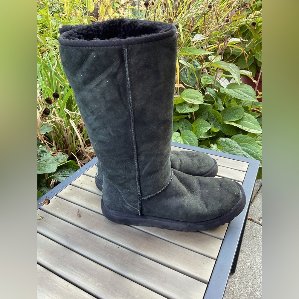UGG Dark Gray Winter Boots